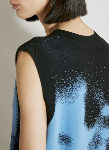 Eytys Rui Smoke Knit Vest Blue eyt0354013