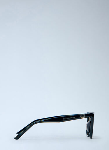 LN-CC® - Gentle Monster: Pino 01 方形太阳镜 - 黑色 Gentle Monster Pino 01 方形太阳镜 黑色 gtm0366002