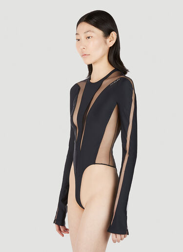 Cut Out Illusion Bodysuit Mugler Cut Out Illusion Bodysuit Black mug0251034