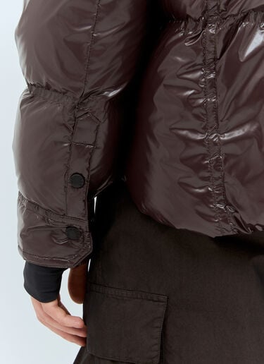 Moncler Grenoble テッカ シャツジャケット ブラウン mog0158005