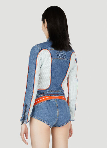 Diesel De-Light-S Biker Jacket Blue dsl0252007