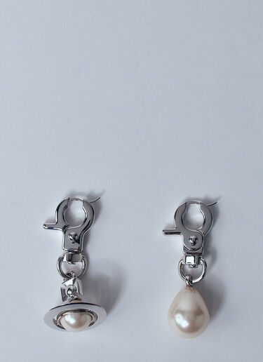 Vivienne Westwood スモール・クロード・スタッズピアス  シルバー vvw0260025