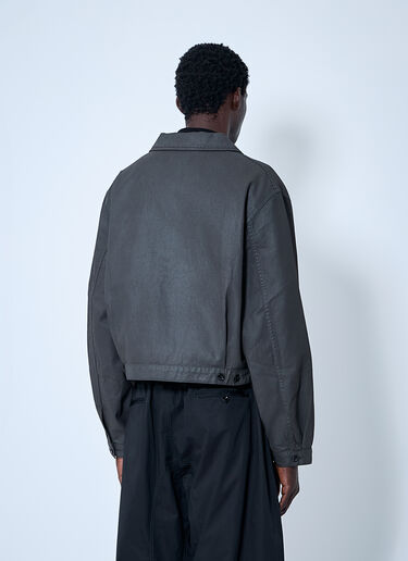 Lemaire Trucker Jacket Brown lem0160009