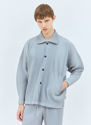 Homme Plissé Issey Miyake 褶裥夹克 灰色 hmp0158013