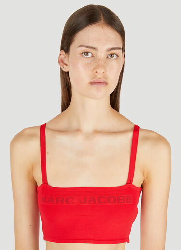 Marc Jacobs Bandeau Crop Top Red mcj0250005