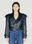 Gucci Cropped Trench Jacket Blue guc0251026