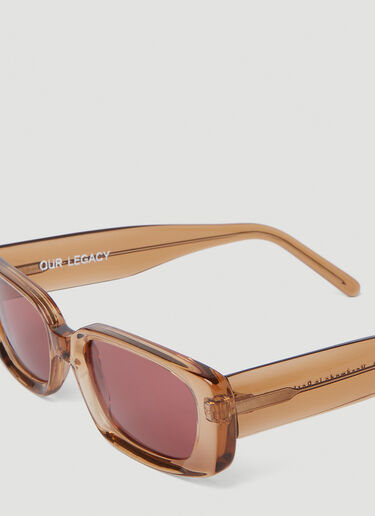 Our Legacy Samhain Sunglasses Brown our0352017