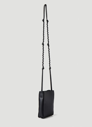 Jil Sander 铆钉 Tangled 小号斜挎包 黑 jil0147026