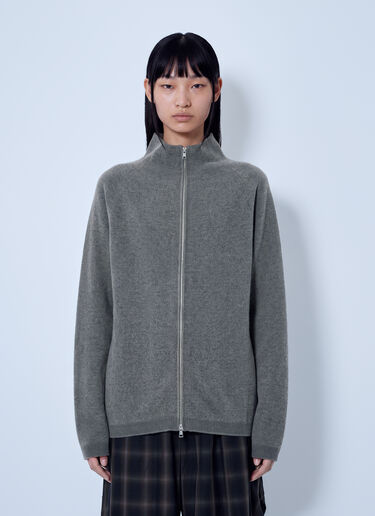 Our Legacy Dash Zip Cardigan Beige our0265013