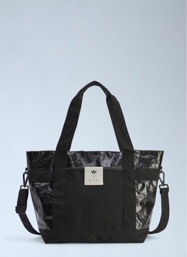 Logo Motif Tote Bag adidas x Song For The Mute Logo Motif Tote Bag Black asf0362065