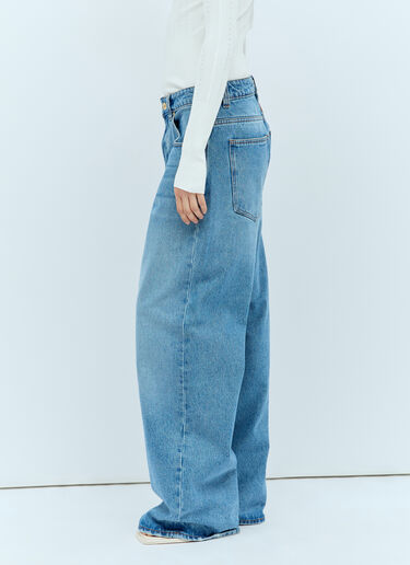 Jacquemus Le De-Nîmes Large Jeans Blue jac0256025