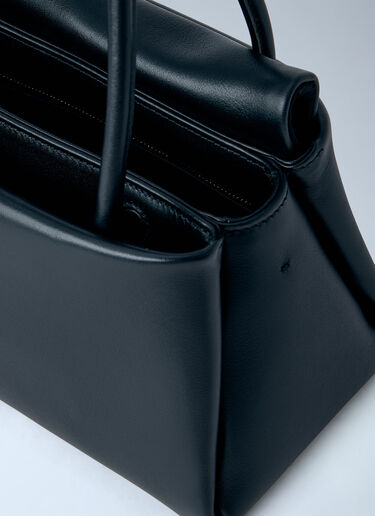 LN-CC® - Prada: Passage Small Handbag with Re-Nylon Flap - Black Prada Passage Small Handbag with Re-Nylon Flap Black pra0265024