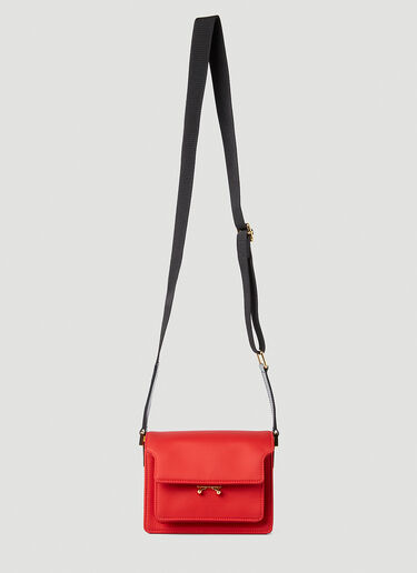 Marni Trunk Light Mini Shoulder Bag Red mni0246020