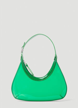 BY FAR Baby Amber Handbag Green byf0252001
