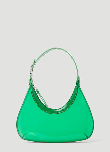 BY FAR Baby Amber Handbag Green byf0252001