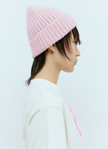 Gucci Wool Cashmere Beanie Hat Pink guc0255179