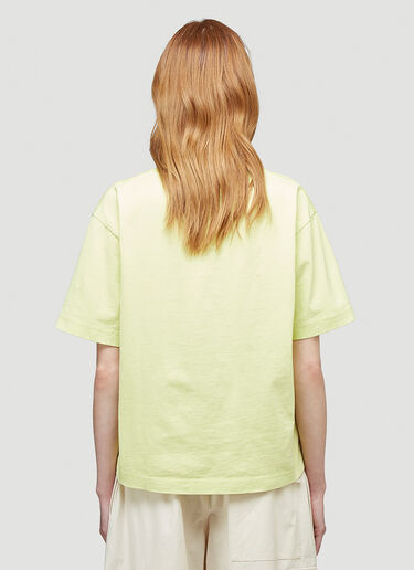 Acne Studios Logo T-Shirt Yellow acn0244034