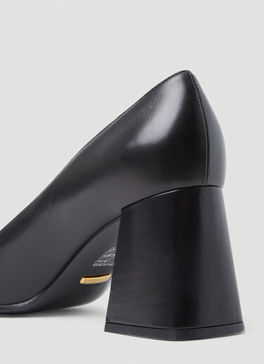 Gucci Horsebit Mid-Heel Pumps Black guc0253104