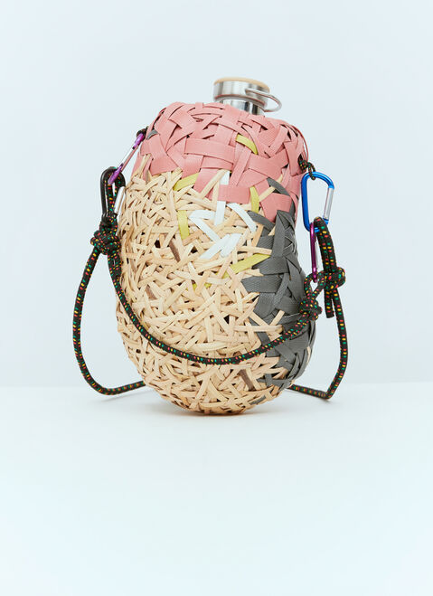 Space Available Woven Water Bottle Holder Set Orange spa0354004