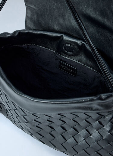 LN-CC® - Bottega Veneta: Giorno Handbag - Black Bottega Veneta Giorno Handbag Black bov0265031