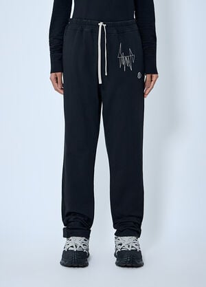 Moncler + Rick Owens Elasticated Waist Drawstring Pants Black mcs0363021