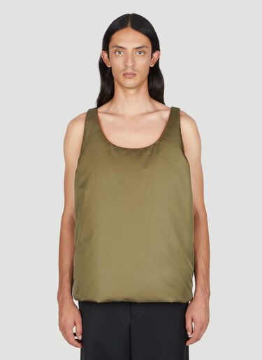 Prada Re Nylon Padded Gilet Green pra0154003