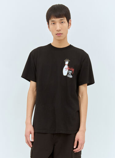 Stüssy Kingpin T-Shirt Black sts0158025