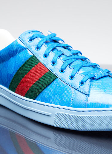 Gucci GG Crystal Canvas Sneakers Blue guc0154031