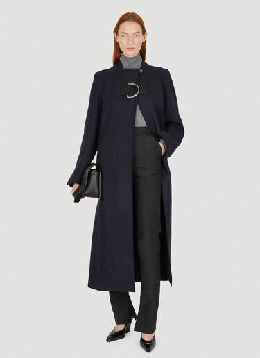 Capasa Milano Tailored Coat Navy cps0250004