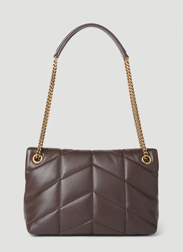 Puffer Shoulder Bag Saint Laurent Puffer Shoulder Bag Brown sla0251114