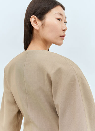 Jacquemus La Veste Ovalo 外套 米色 jac0258001