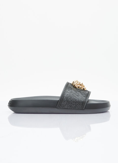 Versace Medusa Slides Black vrs0249016