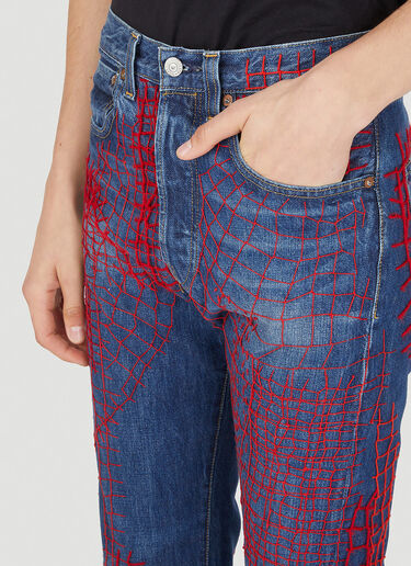 Drop 6 Web Stitch Jeans DRx FARMAxY FOR LN-CC x LEVI'S Drop 6 Web Stitch Jeans Blue dfl0347005