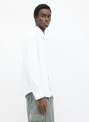 Ape Head One Point Oxford Shirt A BATHING APE® Ape Head One Point Oxford Shirt White aba0154024