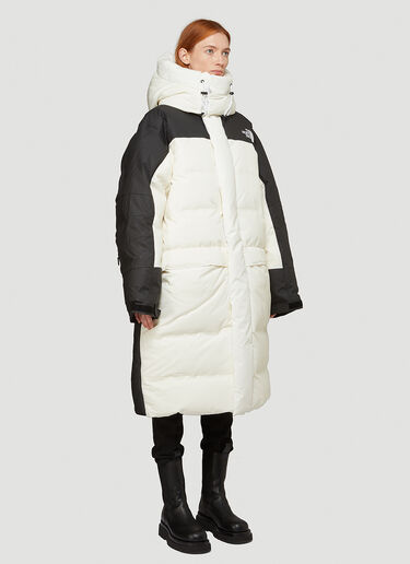 The North Face Black Series Oversized Puffer Coat White thn0242001