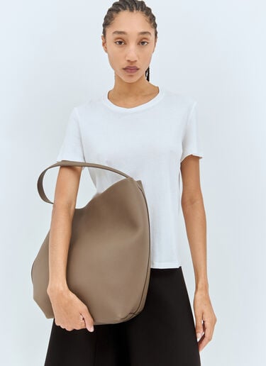 The Row Large N/S Park Tote Bag Brown row0258042
