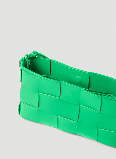 Bottega Veneta Intreccio Shoulder Bag Green bov0251058