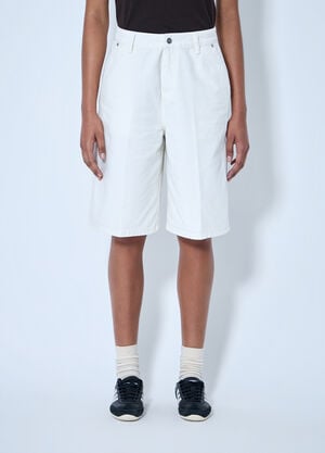 Carhartt WIP Nixon Single Knee Shorts White wip0265001