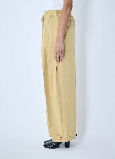 Jil Sander コットンツイルパンツ  ベージュ jil0259007