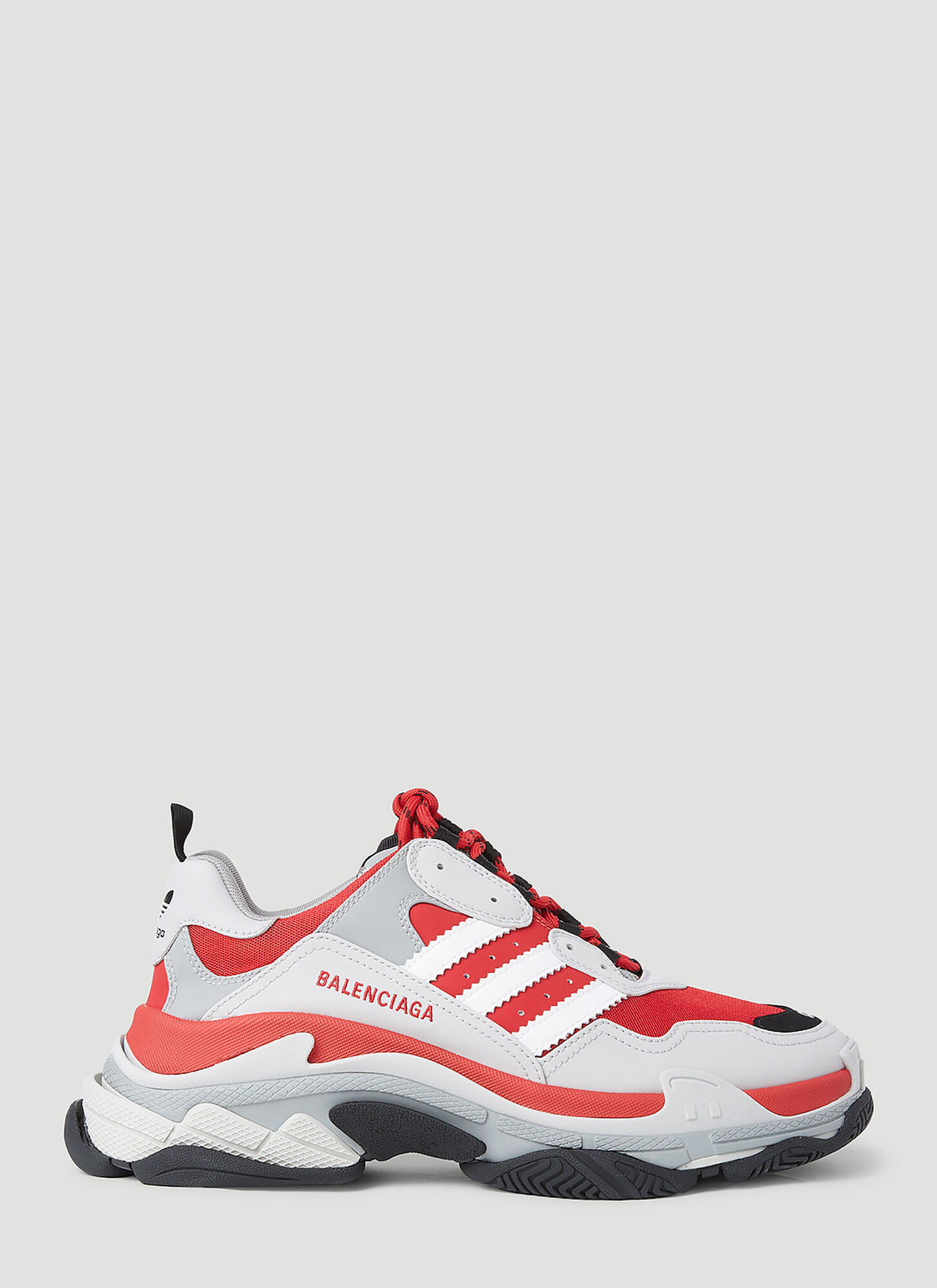 Adidas X Balenciaga Triple S Sneakers In Red