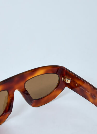 Bottega Veneta Ultrathin Mask Sunglasses Brown bos0259003