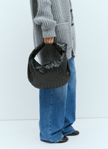 Bottega Veneta ティーン・ジョディ ハンドバッグ ブラック bov0255053
