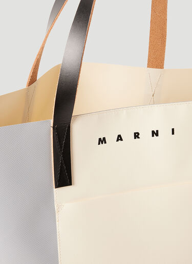 Marni Tribeca Shopping Tote Bag Grey mni0153030