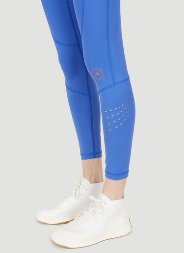 adidas by Stella McCartney Women's TruePurpose Logo Leggings in Blue