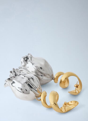 Chloé ブルームクラフトイヤリング シルバー chl0266025