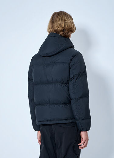 LN-CC® - Stone Island: Padded Hooded Jacket - Black Stone Island Padded Hooded Jacket Black sto0165045