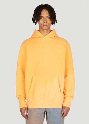 NOTSONORMAL Splashed Hooded Sweatshirt Orange nsm0351017