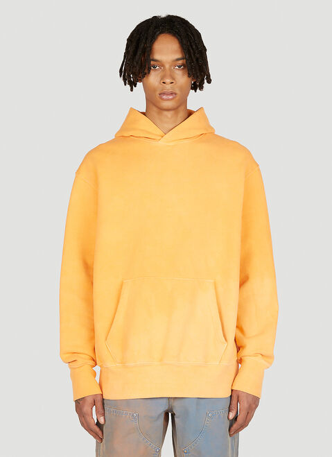 NOTSONORMAL Splashed Hooded Sweatshirt Yellow nsm0348025