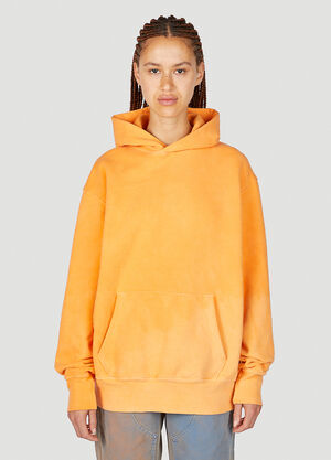 NOTSONORMAL Splashed Hooded Sweatshirt Orange nsm0351017