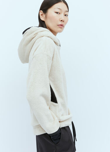 ロゴパッチ フード付きスウェットシャツ Moncler Grenoble ロゴパッチ フード付きスウェットシャツ ベージュ mog0253019